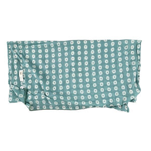 Unisex Tag Scarf Green/White One Size